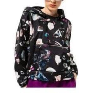 Nike Dri-Fit Gems Crystals Pullover Bball Hoodie Size Medium DQ6815-010